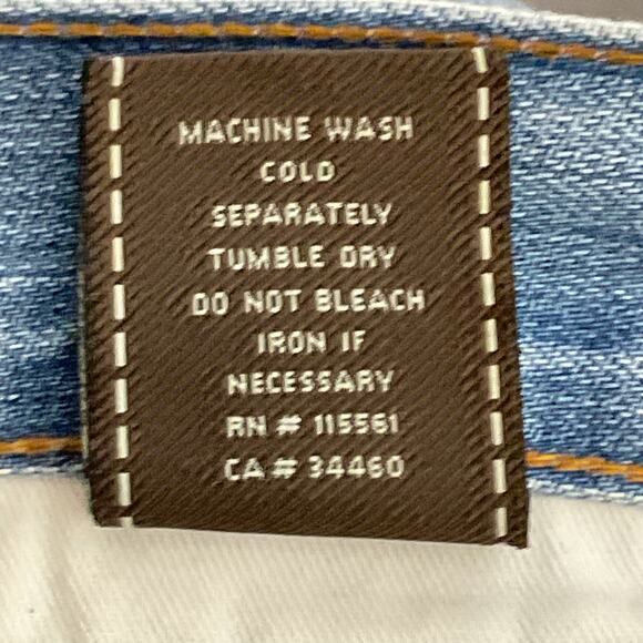 7 For All Mankind 7FAM Mens Slouchy Fit Button Fly Jeans Light Wash sz 36 x 31 - Picture 11 of 13